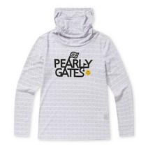 파리게이츠 파리게이츠골프 파리게이츠긴팔 52 화이트 여성 패턴 배색 하이넥 이너 티셔츠 52101TI058 WH