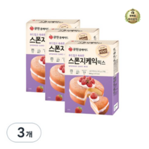 라이브잇 큐원 홈메이드 스폰지케익 믹스, 12개, 500g