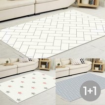 1+1 다용도 리빙매트 100x200 놀이방매트 / 발코니, 1+1 리빙매트-키튼 100
