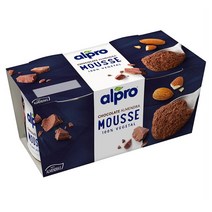 ALPRO 일프로 베지터블 초콜릿 무스 위드 아몬드 글루텐 프리 앤 락토스 프리 70g x10팩