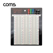 Coms WA153 브레드보드 빵판 2390핀 165.5X176X8.5mm [G] 기타, 선택없음