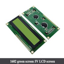 LCD 모듈 LCD1602 LCD 1602 2004 12864 모듈 파란색 녹색 화면 16x2 20X4 문자 LCD 디스플레이 모듈 HD4478, 한개옵션1, 03 1602 Green