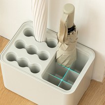 수민네 현관 가정 업소용 정리 보관 대용량 우산꽂이, 화이트