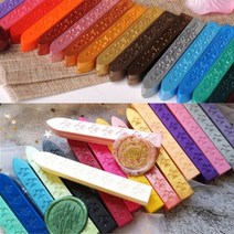 [바보사랑](스틱) 실링왁스 왁스실링 실링스탬프 청첩장도장-홀, 올리브