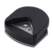 미니 휴대용 코너 라운딩 종이 펀치 카드 사진 커터 Diy 공예 스크랩북 도구 Cricut Maker Machine Paper Trimmer 375ea07, 01 Black
