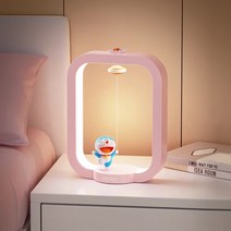 도라에몽 캐릭터 피규어 자기부상 자석 고퀄 LED 무드등 침실 수면 무드등 굿즈 여자친구 아이디어 선물 생일 선물, H