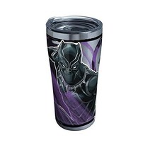 터비스 마블블랙 팬서 트리플 월 단열 텀블러 30온스 스테인리스 스틸 아이코닉, 20 oz Stainless Steel_상징적.