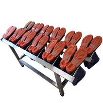 장화건조대 장화 걸이 걸이대 꽂이 건조기 보관 정리대 부츠 신발 전투화 군화 소독기 살균기 거치대 진열대 HACCP 위생, KP-4 (4컬레건조용)