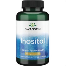 스완슨 이노시톨 650mg 캡슐, 100개입, 1개