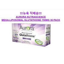 Aurora Nutrascience 오로라 뉴트라사이언스 리포소말 글루타치온 액상 15ml 32팩 Mega-Liposomal Glutathione 750 mg 16 oz, 480ml, 1개