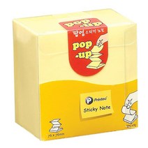 (SENSEALL) 팝업 디스펜서용 리필 100매x5EA 노랑