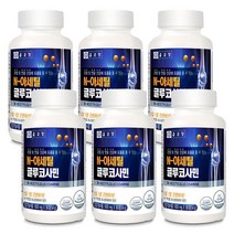종근당 N 아세틸 글루코사민 NAG 관절 연골 건강 건강기능식품, 6개, 90정