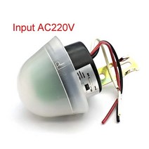 자동 켜기 끄기 광전지 가로등 스위치 DC AC 220V 50-60Hz 10A 사진 제어 센서, 01 Input AC220