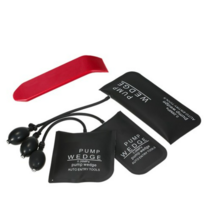 KKmoon 에어백/차량도어 문따개/수평맞추기/샷시작업/가구이동/틈새펌프 에어백 작기 3종세트(소 중 대), 블랙