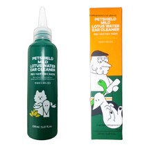 펫쉴드 계면활성제 무첨가 귀세정제 귀청소 귀염증 약 귓병 외이염 애견 150ml, 펫쉴드 귀세정제