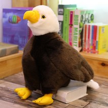 흰머리 독수리 새인형 봉제인형 독수리인형 동물 버드 인형 선물, 30CM, 대머리 독수리cm