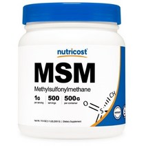 뉴트리코스트 MSM 글루텐 프리, 500g, 4개