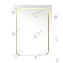 상장팩토리 금박상장 백상지 신전 A4, 순백색, 400개