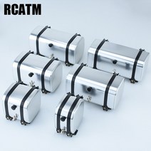 모델 자동차 금속 CNC 유압 오일 연료 탱크 1/14 타미야 RC 트레일러 덤프 트럭 스카니아 R620 볼보 악트, 03 72x52x52mm