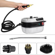 스팀 고압 청소기 차량용 세차기 산업용 업소용 세척기 핸디 분사기 2500w 220v110v 고온 가정용 핸드 헬드 에어컨 주방 자동차, 하얀, 110v, 유럽 ​​연합