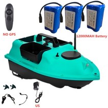 RC보트-전문 중첩 보트 이중 위치 크루즈 낚시 미끼 보트 포인트 둥지 당겨 그물 후크, GPS 없음 12000mah 3