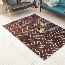 EZY629621북유럽스타일 먼지없는 러그 카페트 헤링본 100x150cm
