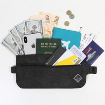 도난방지 여행가방 2컬러 블랙 아이보리 여행복대 여행용복대 소매치기방지가방 복대 복대지갑 RFID차단여행가방 해외여행복대 여행용전대 여권복대 여행허리가방 허리전대가방