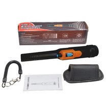 금속탐지기 금속검출기 휴대용금속탐지기 포인팅 LCD 핸드헬드 골드 파인더 방수 금속 탐지기 성인 및 어린이용 보물 핀포인터 장난감 전기 도구, [03] 주황색