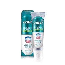 2080 진지발리스 허벌민트 치약, 120g, 2개