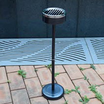 야외 재떨이 캠핑장 실외 건물 옥상 재털이 업소용재떨이 캠핑장재떨이 스탠드재떨이