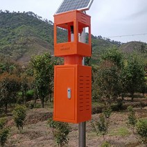 유문등 과수원 실외 태양광 방수 모기 하루살이 퇴치, 45W20A2.3 스테인레스스틸로드 F202