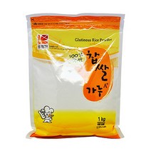 뚜레반 국산 찹쌀가루 1kg X 10EA_1BOX 다크초코/블루베리음료/간식류/제빵믹스/오렌지드링크/카카오바리/식이섬유/카카오닙스/저지방치즈/감초분말, 단일 수량