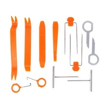 도어트림 제거 헤라 자동차 수리 도구 키트 라디오 클립 패널 대시 오디오 120, 12pcs 상자 없음