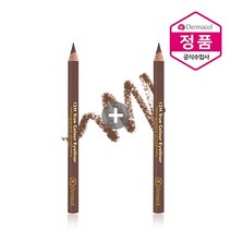 더마콜 12h 트루 컬러 아이라이너[4호 라이트브라운] 단품 단품 2개, 1개
