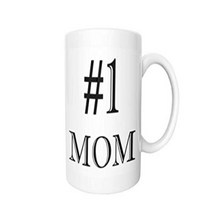 #1 Mom Coffee Mug | Worlds Best Mother Mug | Great Gift Idea for Mom Birthday Mothers Day etc | CM10, 1