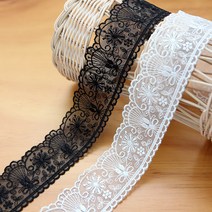 총각원단) TR레이스] 4.4cm 여덟개꽃잎 2color(98257) c2, 백아이보리