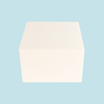 케익 모형 사각스티로폼 공예용 슈가크래프트, 사각)가로.세로270x높이100