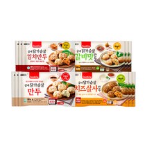 굽네 닭가슴살 만두 4종 혼합 12팩, 180g