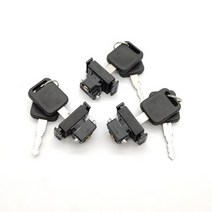 도어 잠금 car interior right 글로브 박스 실린더 셸 버클 co-pilot front storage box lock key for santana, 3개