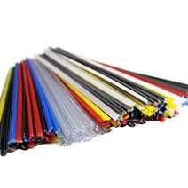 용접봉 롯드 플라스틱 용접봉 ABS PP PE PVC 긴 200mm 10 개, [03] Clear 10pcs, [05] PVC