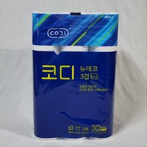 코디 뉴데코3겹 25m*30롤 3겹 화장지, 30개입, 1팩