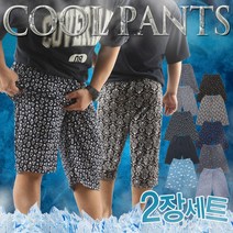 BFL 남성 냉감 5부 냉장고 반바지 2장세트