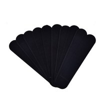 만년필파우치 필통 만년필 케이스 10 pcs 블랙 벨벳 펜 단일 연필 가방 레트로 홀더, 둥근