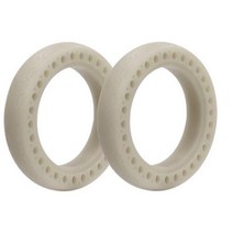 3륜전기자전거 전기 스쿠터 10x2.50 타이어 나인봇 맥스 G30 10 39형광 솔리드 세발 자전거 Schwinn 키즈 3 륜 유모차, [03] 2 PCS 10 inch trye