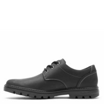 Rockport 남성용 Weather Or Not Plain Toe 옥스포드 블랙 가죽