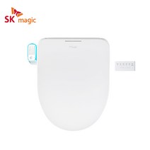 SK매직 리모컨 UV살균 도기버블 비데 BID-S34D, 화이트
