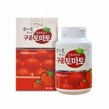 구운토마토 구운 토마토환 토마토분말 가루 강황 L아르기닌 라이코펜 영양제 효능 알약형태 캡슐 검정콩 남성 여성건강, 1개, 180g