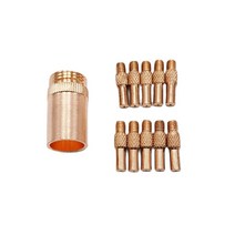 용접 노즐 소모품 접촉 스풀 푸시 풀 알루미늄 스틸, 2.0.8mm