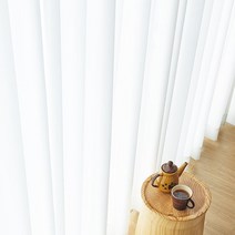 한스데코 파우더 쉬폰 아일렛 커튼