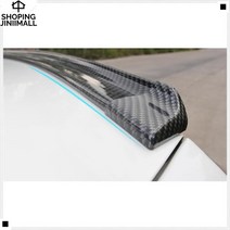 카본화이버무늬 하부회전프린트공법 글로스오일처리 초강력스티커사용 자동차스포일러 리어윙스포일러